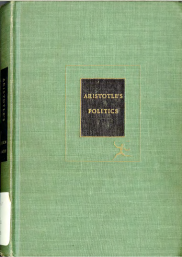 Aristotle Politics (Book)
